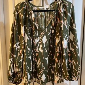 Marie Oliver silk tunic blouse